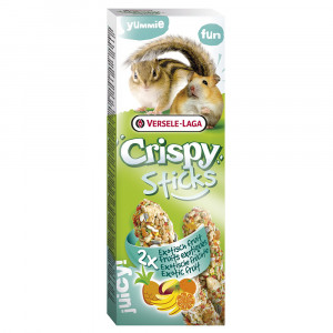 ПР0033924 Лакомство для грызунов Crispy палочки для хомяков и белок с экзот. фруктами 2х55г VERSELE-LAGA