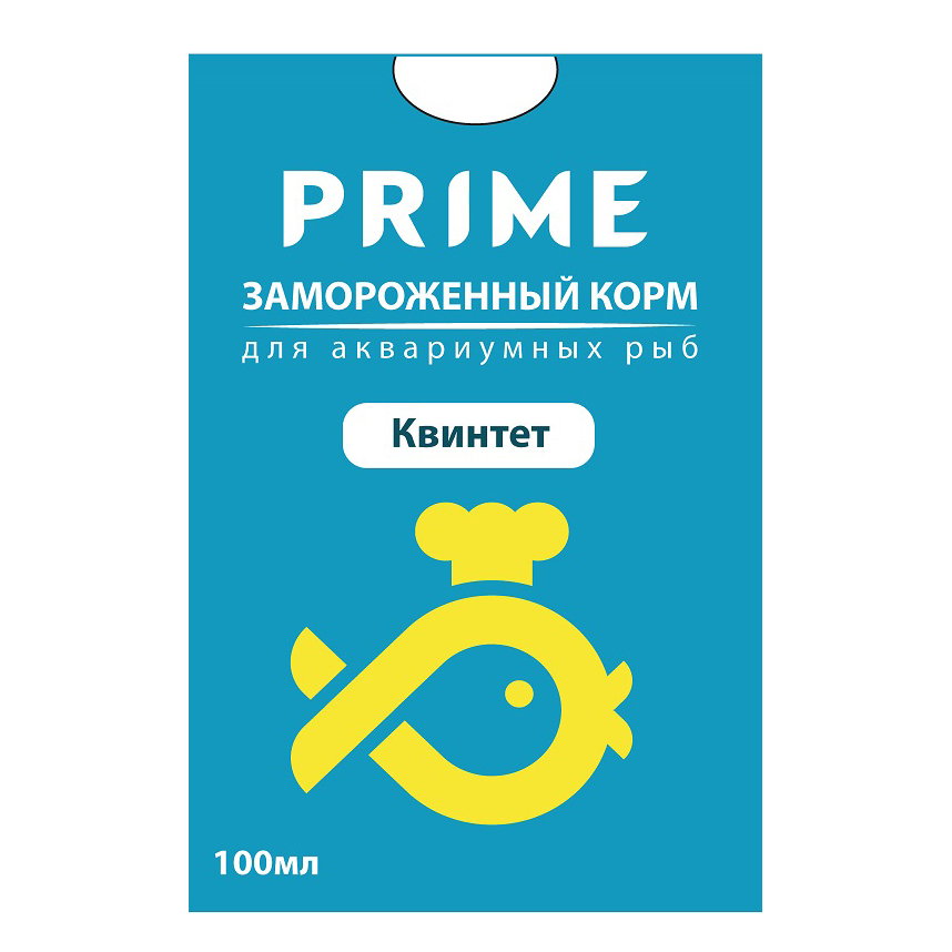 ПР0044915 Корм для рыб Квинтет в блистере 100мл PRIME 