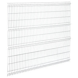 3D панель для забора Fine 2.5x2.03 м оцинкованный 4 ребра