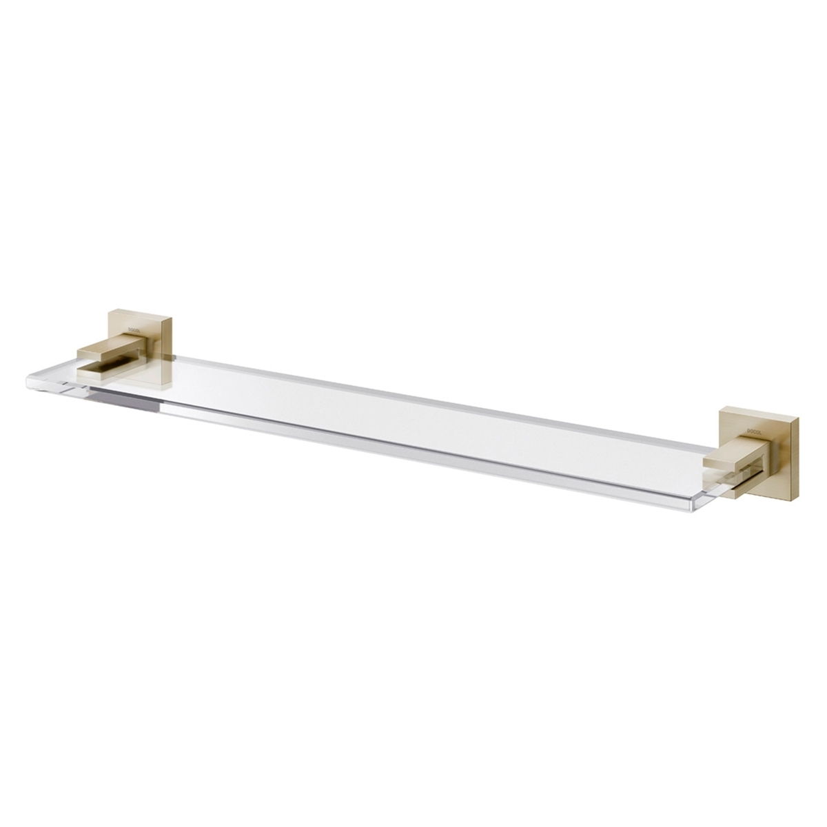 00388244 полированная графитовая полка Docol SQUARE