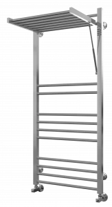 4620768884573 СТАНДАРТ Валенсия люкс П18 500х1200 (4+4+10) Полотенцесушитель TERMINUS RAL 9003 матовый