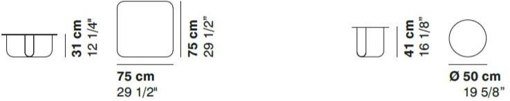 La Cividina Сервисный стол из алюминия и дерева U sun-id-1416656 - Вид №4