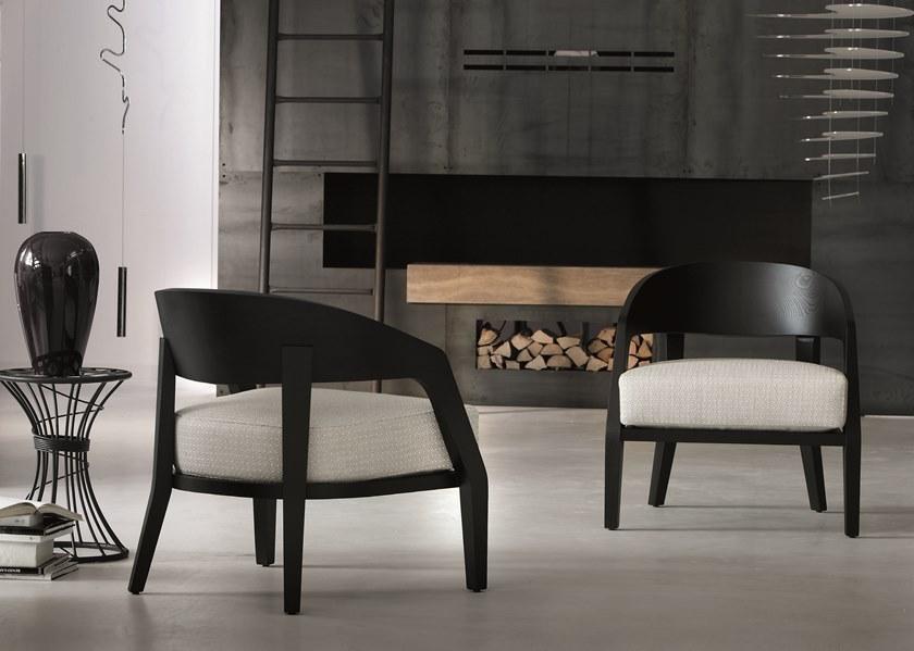 Porada Кресло из орехового дерева с подлокотниками Iron sun-id-1347511 - Вид №2