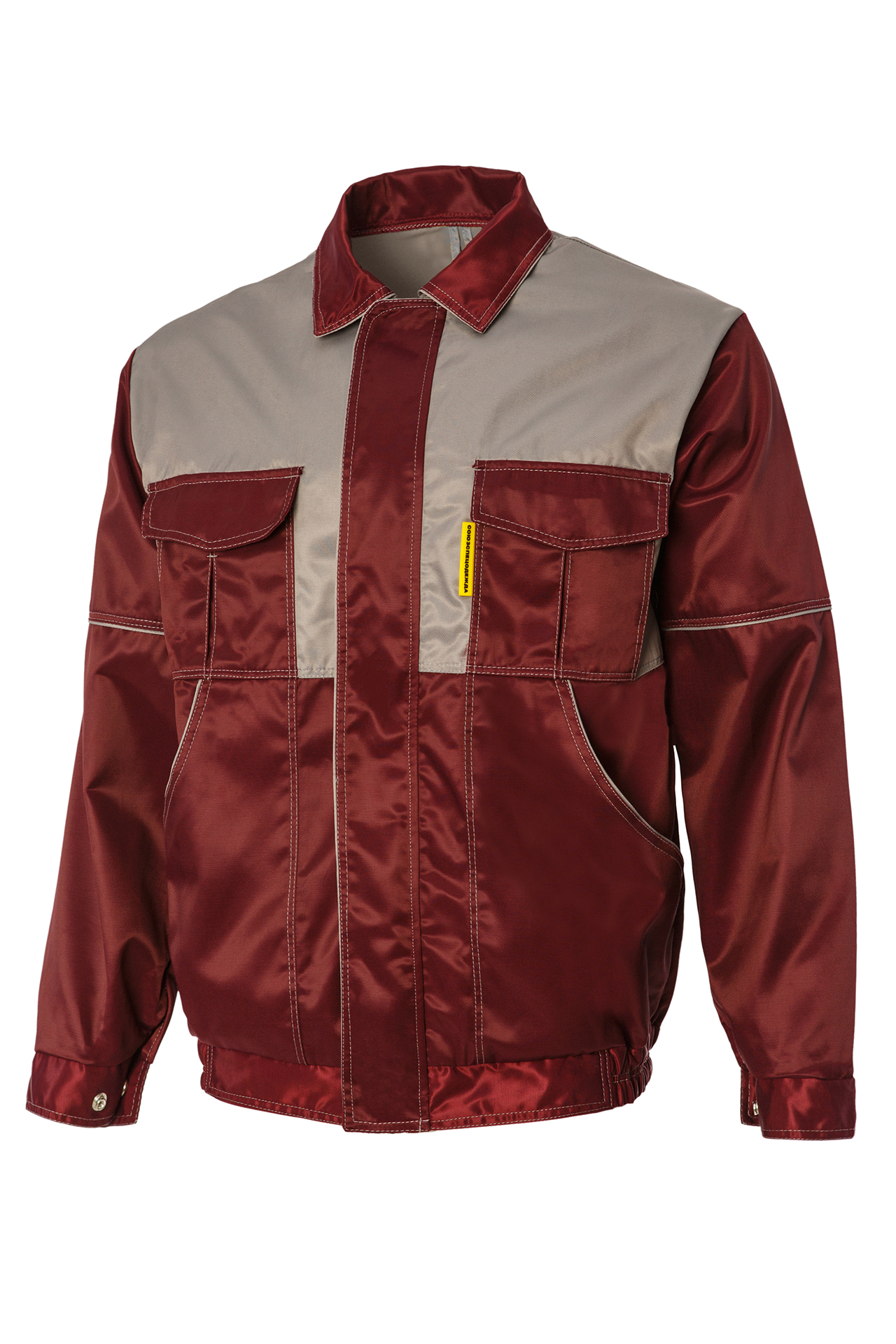 4960639 Костюм Марс бордо серый  Летняя спецодежда  размер 52-54/182-188  - Вид №1