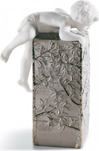 10669194 LLADRO Фигурка Lladro "Совершенствующийся" 20,5х12,7см Фарфор