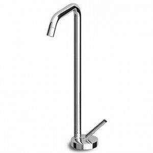 ZP1196 Смеситель для раковины однорычажный с поворотным изливом, аэратором, гибкими шлангами. Zucchetti Isy