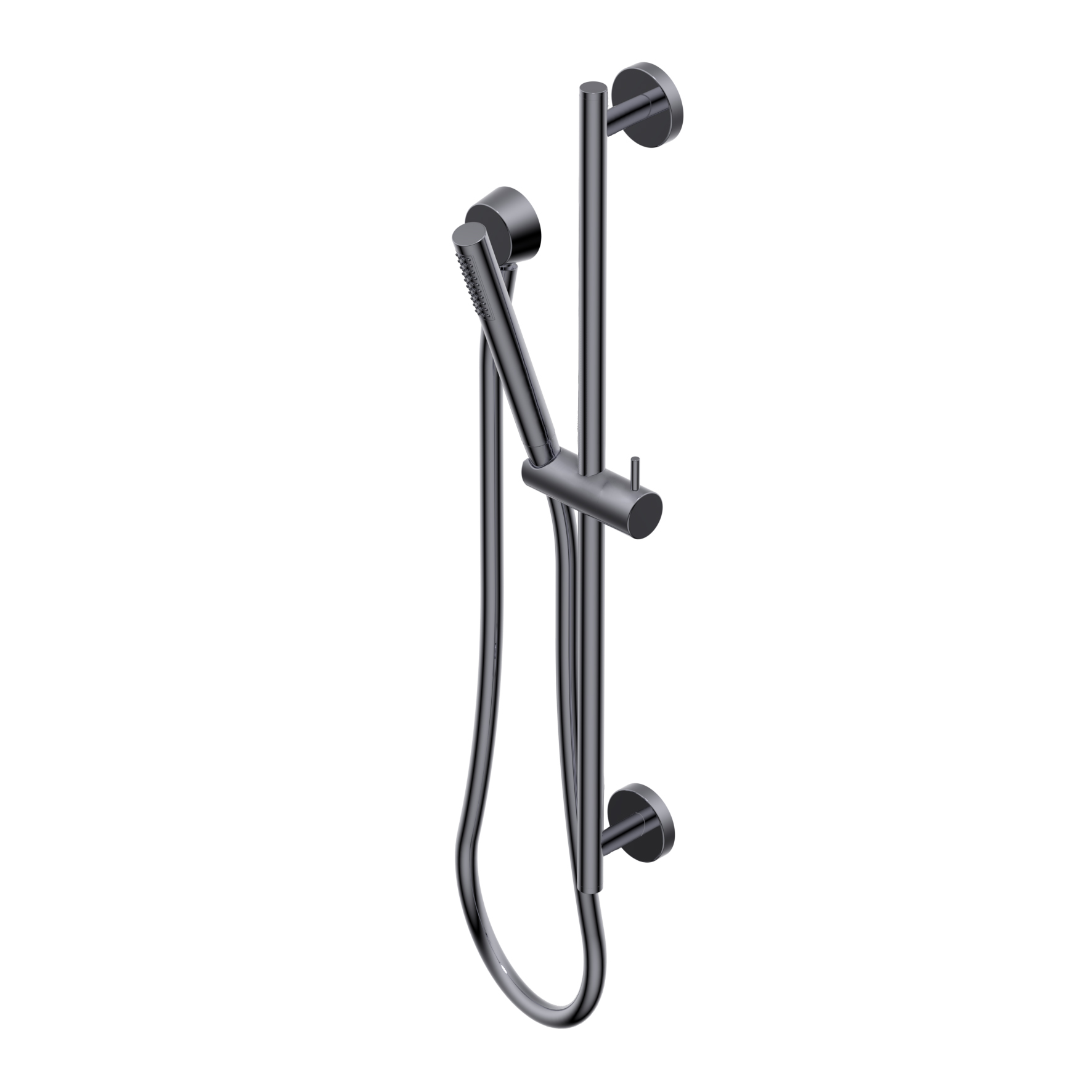 74W014 Направляющая с ручным душем, гибким шлангом 1500 мм и подключением к воде Ritmonio Shower kits 