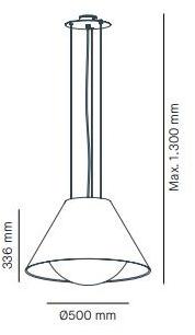 Milan Iluminacion Регулируемый подвесной светильник из бумаги  6905  - Вид №5