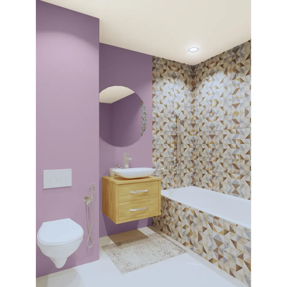 Краска для кухни и ванной цвет розовый кашемир 2.5 л 81963993 STLM-2066395 PARADE ICE  - Вид №2