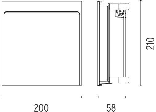 Flos Настенный светильник из алюминия Outdoor collection - muro+soffitto sun-id-1495273 - Вид №10
