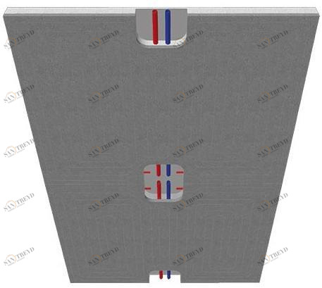 Rossato Group Излучающая панель для стен и потолка из гипсокартона Ecowall sun-id-1483244