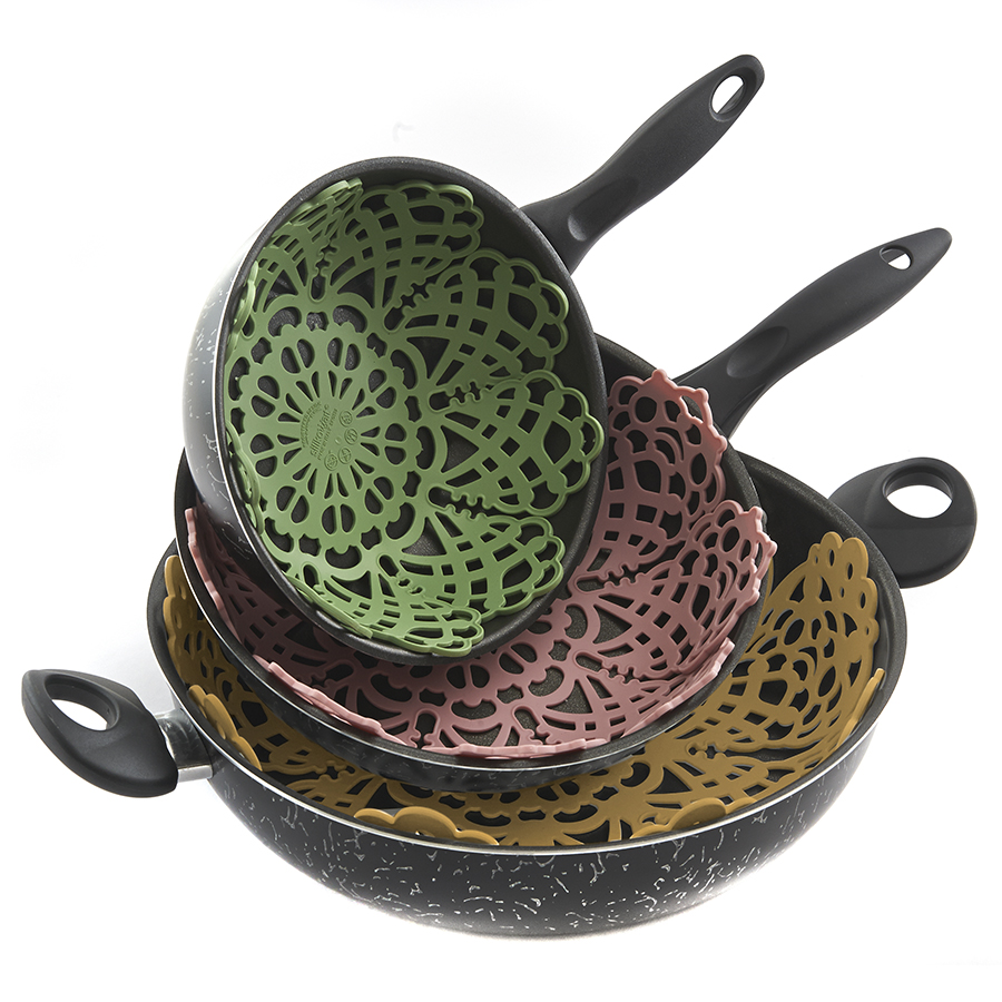 70.192.02.0001 Коврик защитный safe pot big ?40 см силиконовый Silikomart  - Вид №1