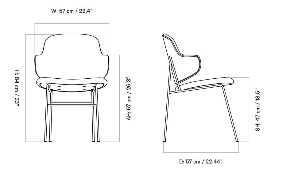 Мягкий стул Audo Copenhagen Пингвин ARCH-00048719 - Вид №15