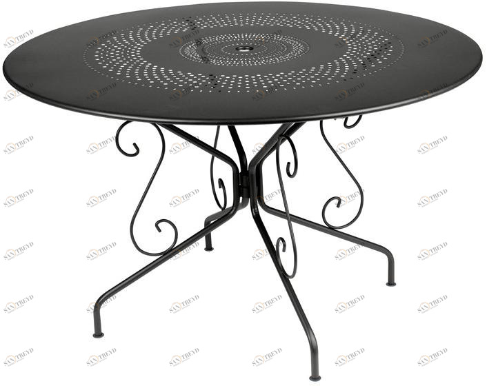 Fermob Садовый круглый стол из стали Montmartre 0630-0631