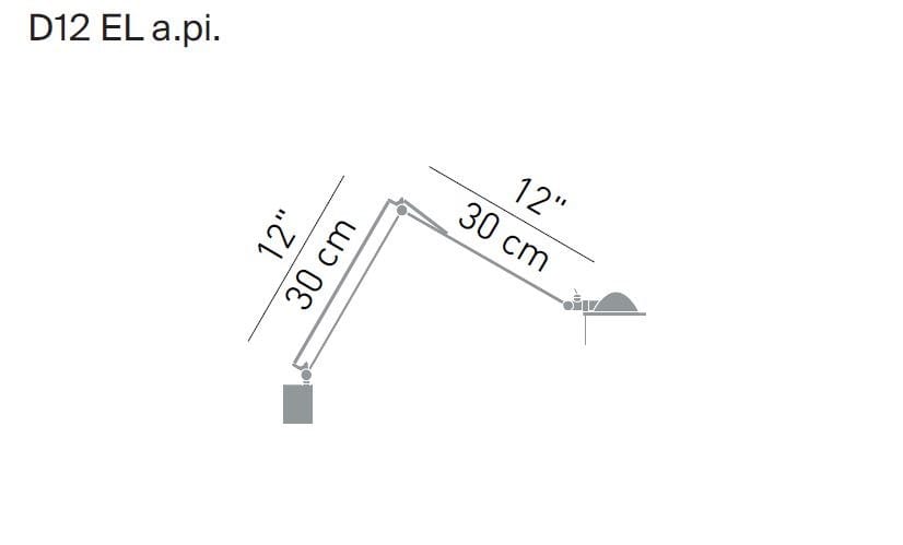 Алюминиевый регулируемый светодиодный настенный светильник LUCEPLAN ARCH-00147864 - Вид №1