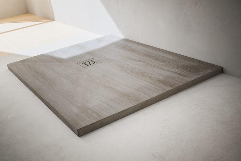 ARBLU Прямоугольный душевой поддон из pietrablu ™ Woody sun-id-1434812 - Вид №5