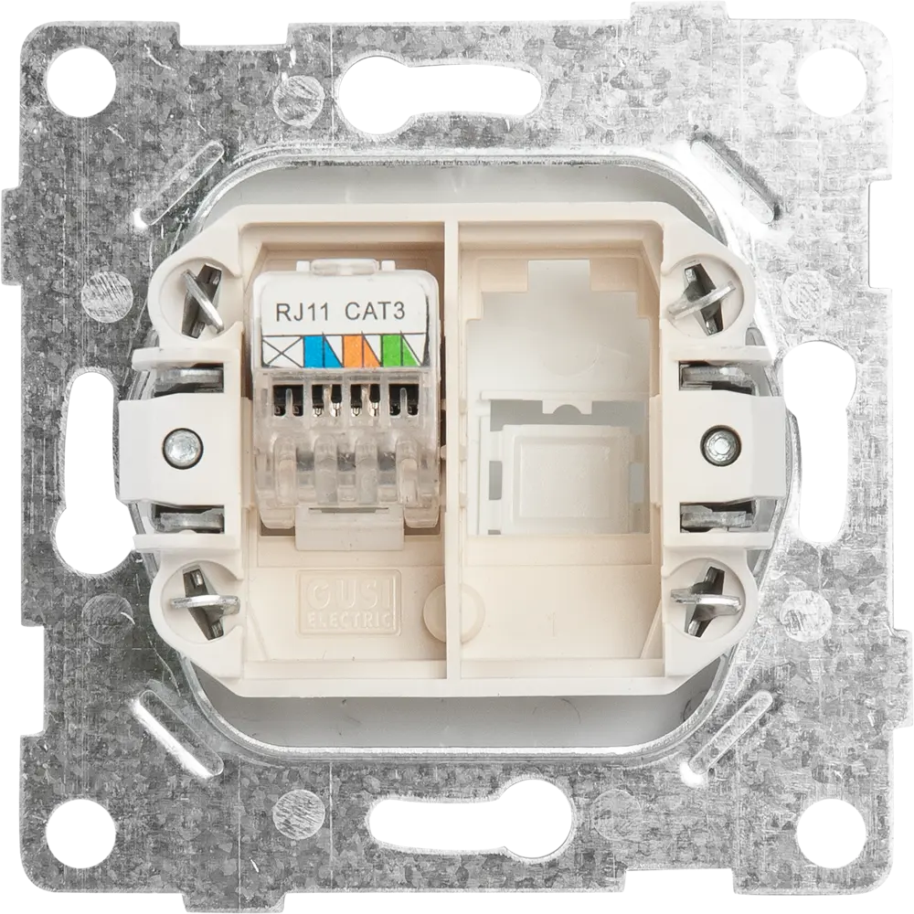 Телефонная розетка GUSI Electric Ugra RJ12 для модемов и факсов 83864409 STLM-0045194 - Вид №2