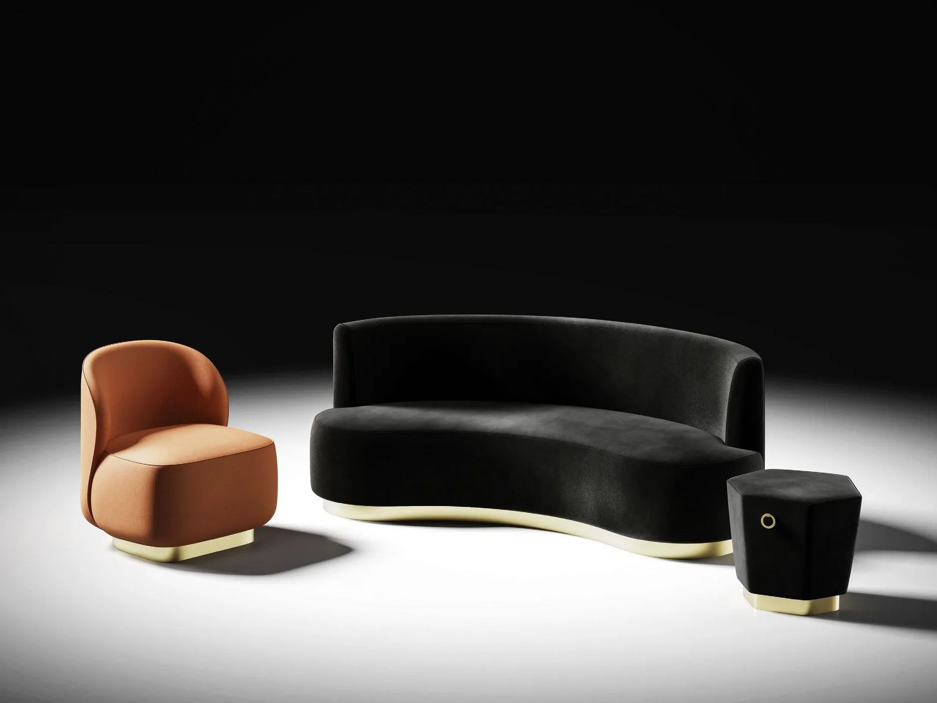 Ткань пуф CASA +39 ENCORE Italia ARCH-00038552 - Вид №1