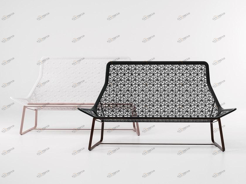 Kettal 2-местный садовый диван из синтетического волокна Maia #65500