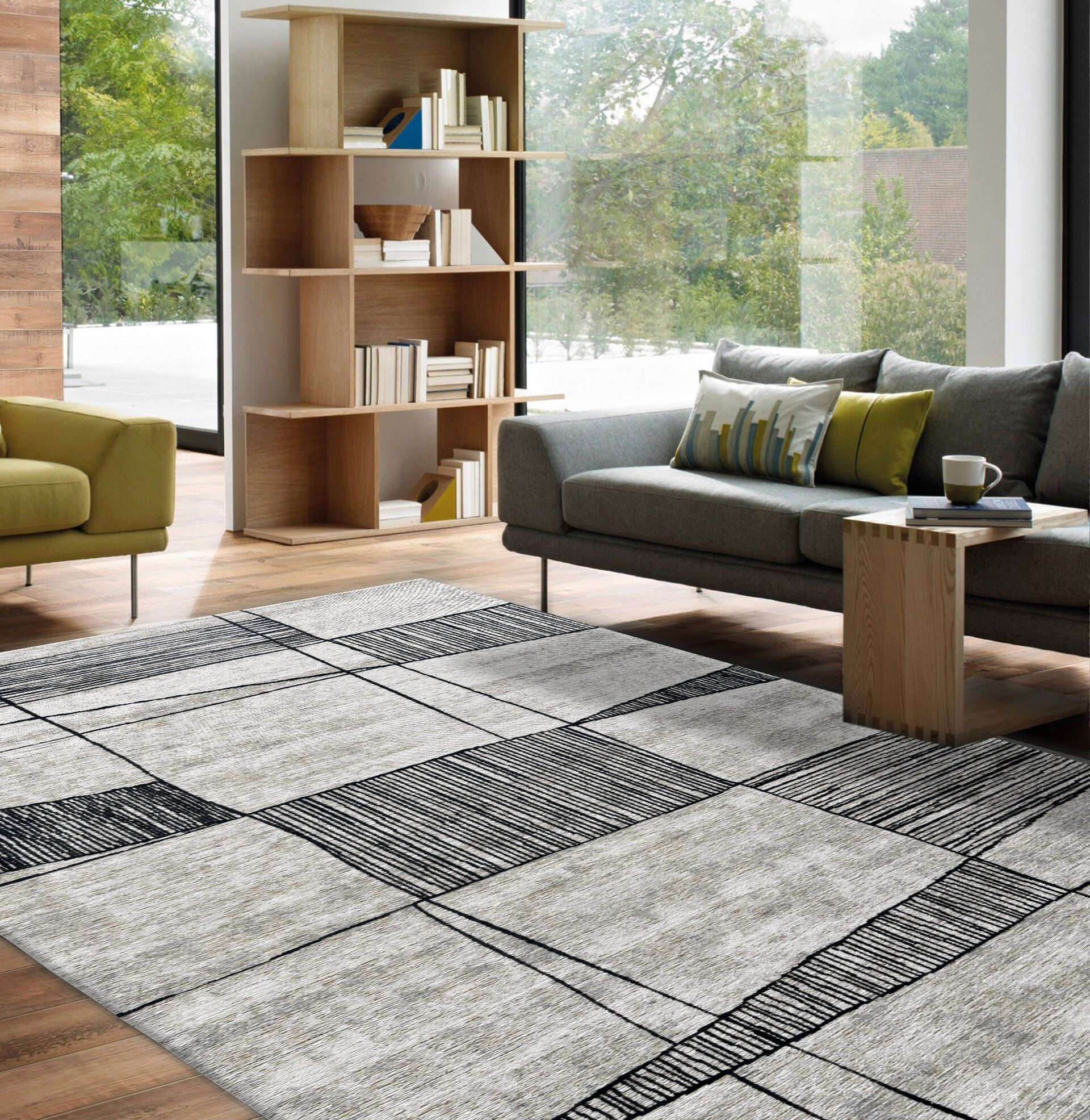 Прямоугольный ковер с рисунком Ademi Essential ARCH-00037982 - Вид №1