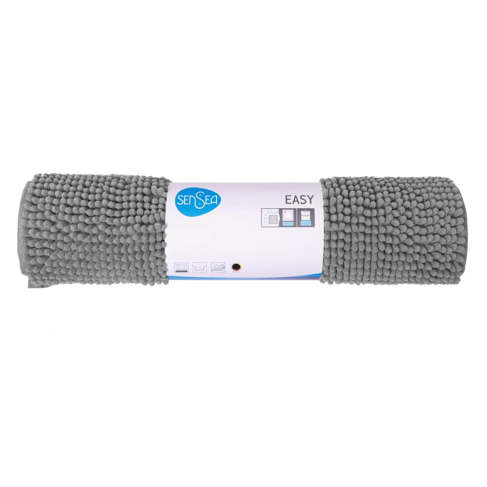 Коврик для ванной Sensea Easy 50x80 см цвет серый 84698369 STLM-2029762 - Вид №4