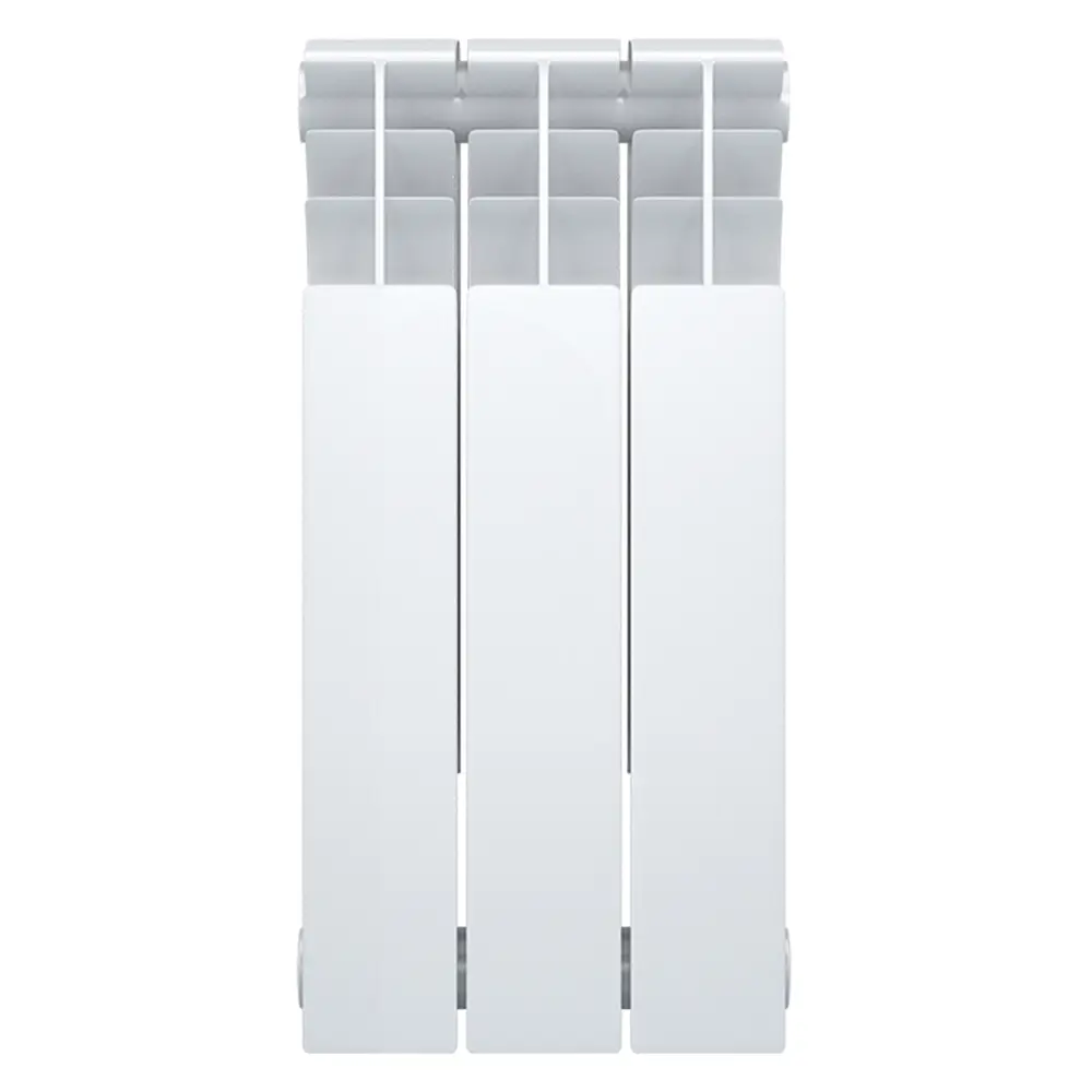 Радиатор секционный Oasis Bimetal 500/80 3 секции боковое подключение биметалл белый 86283588 STLM-2150408
