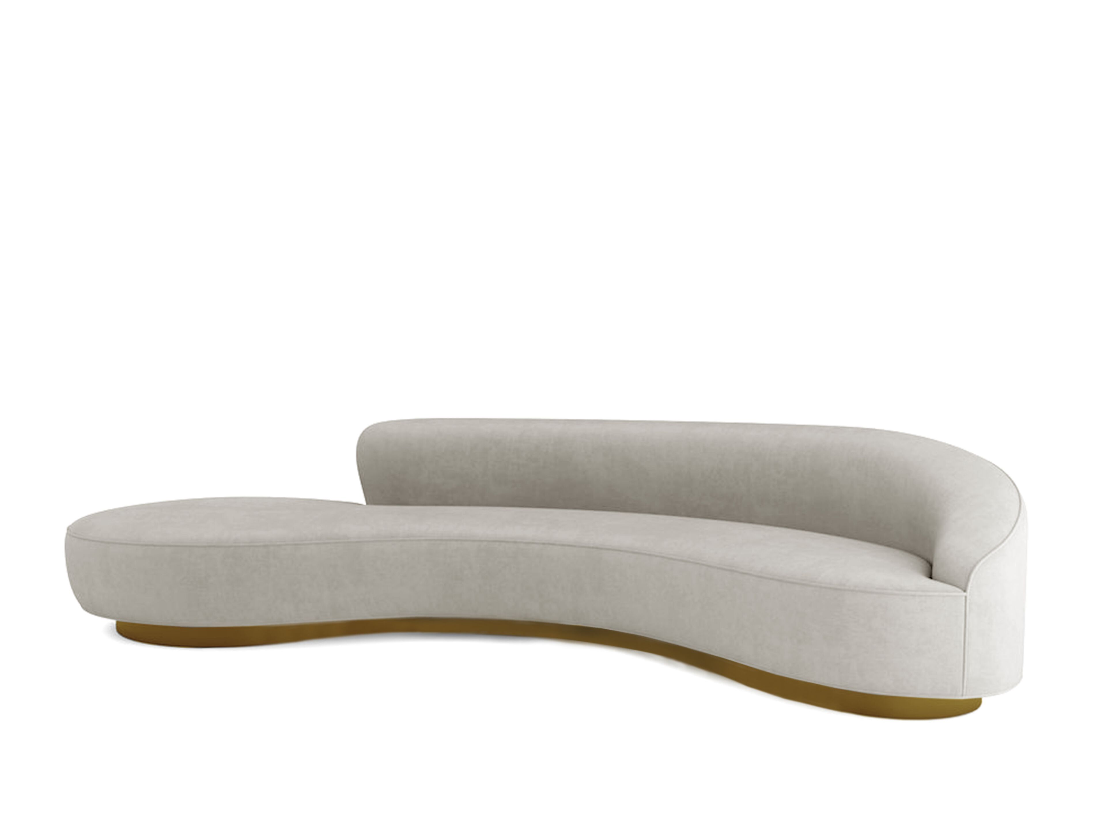 Изогнутый диван из ткани ABLE OSCAR ARCH-00147381 - Вид №4
