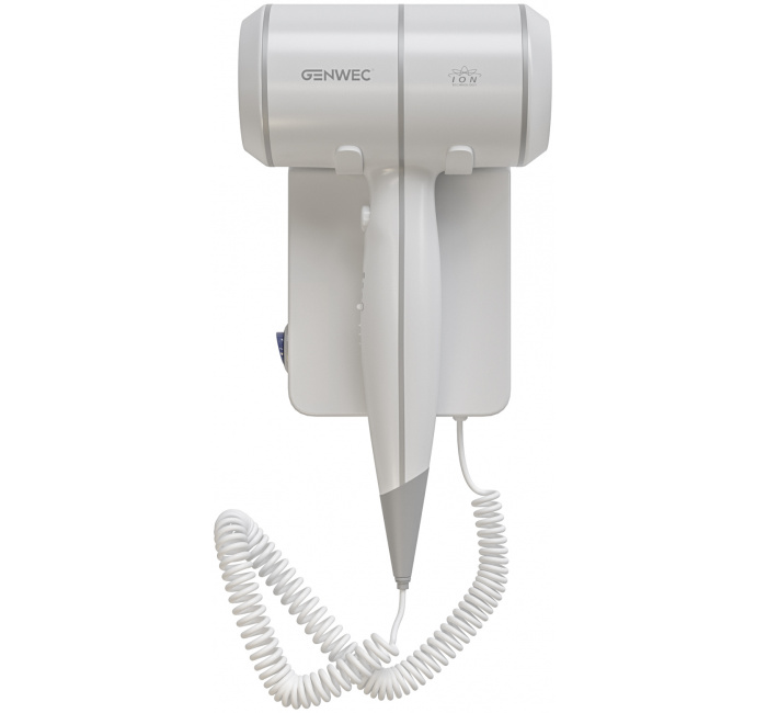 GW02 08 01 00 Genwec Фен ионный "BISE" белый 1800W 