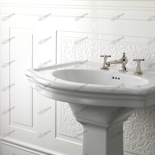 Плитка EB60 керамическая ddeb60wh  Devon Devon ÉLYSÉES BOISERIE Devon&Devon Elysees boiserie