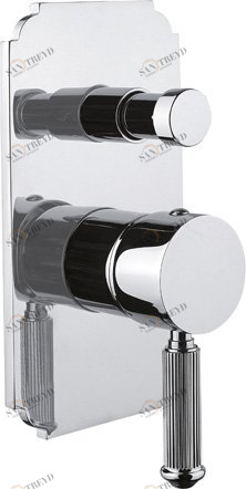 Встраиваемый смеситель с переключателем Cezares OLIMP-VDIM-01-L