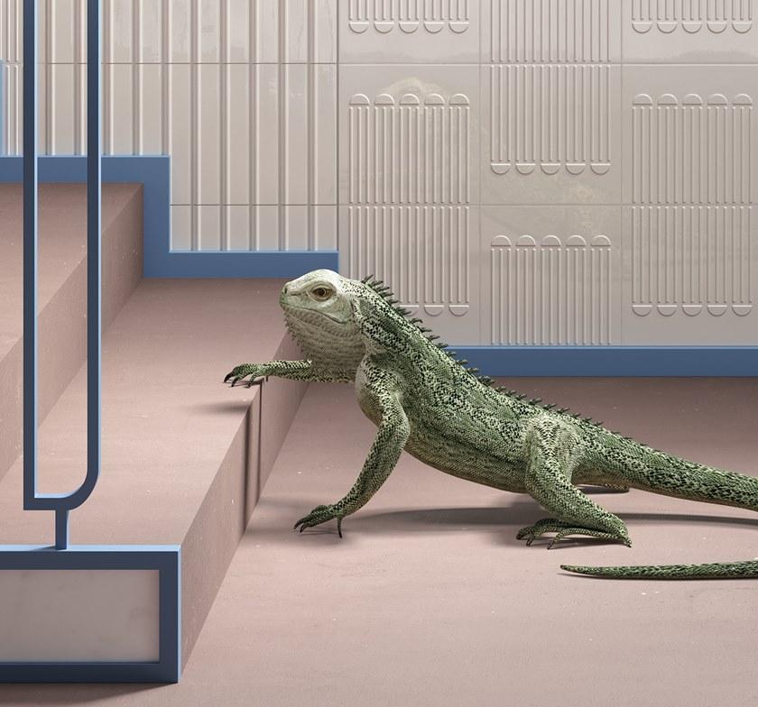 CERAMICA VOGUE Белый глазурованный керамогранит Dekorami sun-id-1448098 - Вид №4