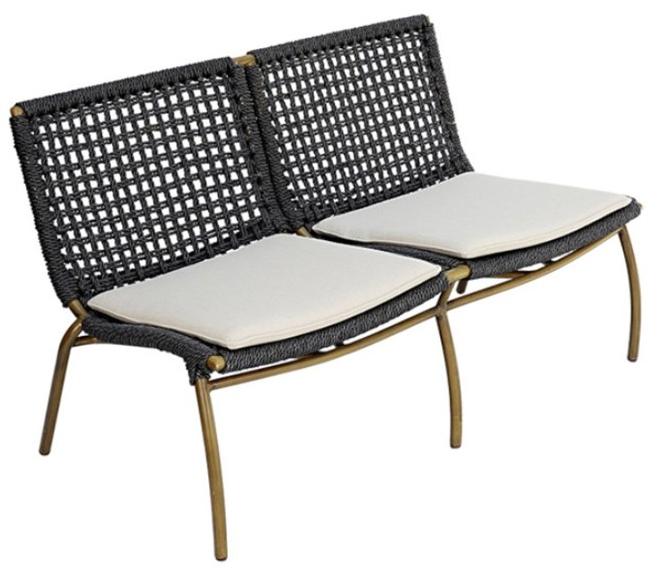 cbdesign 2-местный садовый диван из синтетического волокна Lara N414n1 - Вид №1