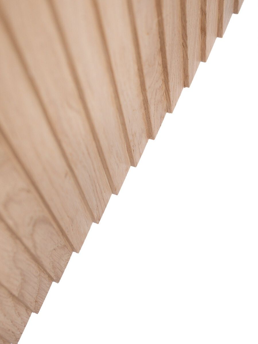 Панель с трехмерными эффектами из массива дерева Bassano Parquet Wallwood ARCH-00137583 - Вид №1