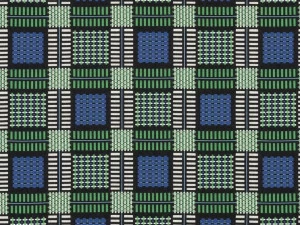 Dedar Обивочная ткань из хлопкового тартана и жаккарда  T17025