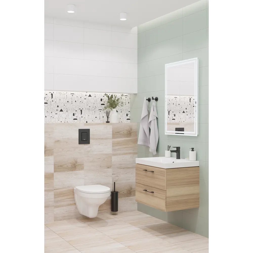Плитка настенная LB Ceramics Моана 19.8x39.8 см 1.81 м² матовая цвет белый 84874807 STLM-2130830 Play Моана - Вид №4