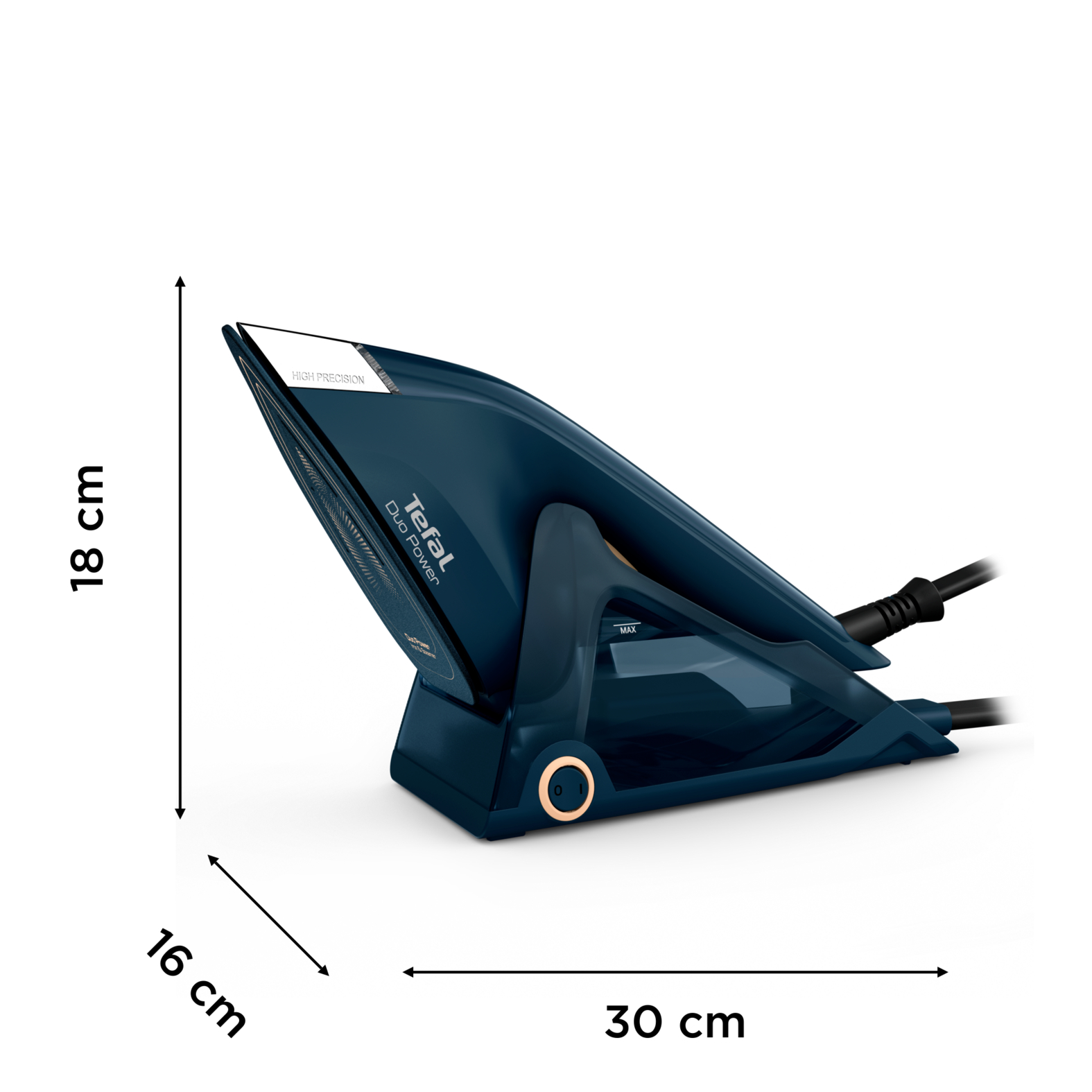 5605385 Утюг-отпариватель Tefal DUO POWER JF4032E0 синий STDN-0049099 - Вид №13