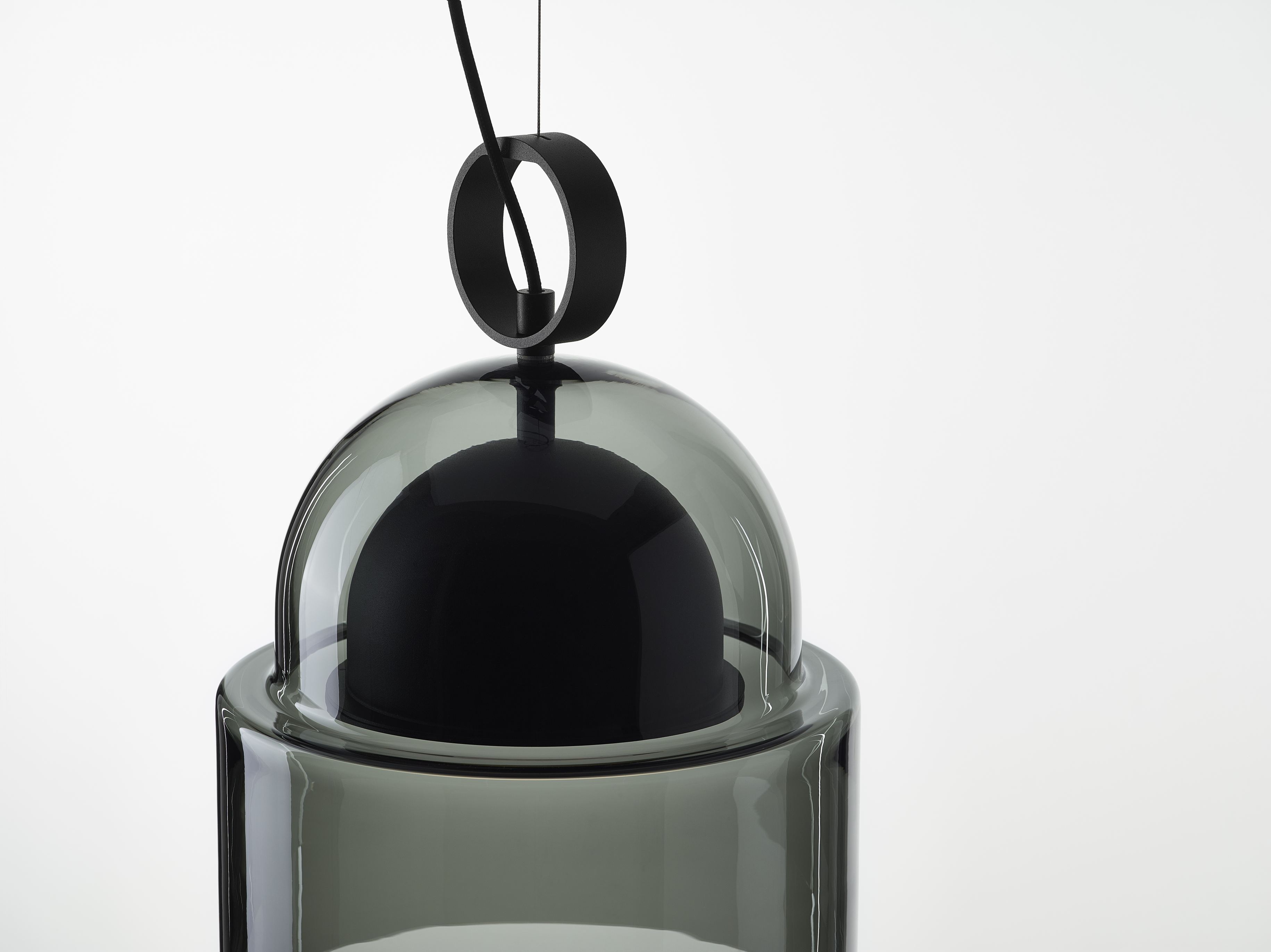 Подвесной светильник из дутого стекла BROKIS купол ARCH-00096747 - Вид №3