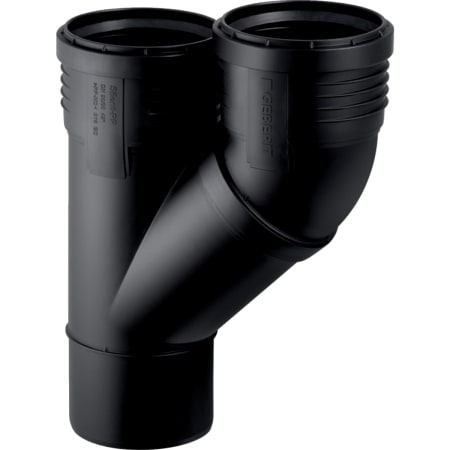 390.457.14.1 Тройник с параллельным отводом Geberit Silent-PP 45° Geberit 