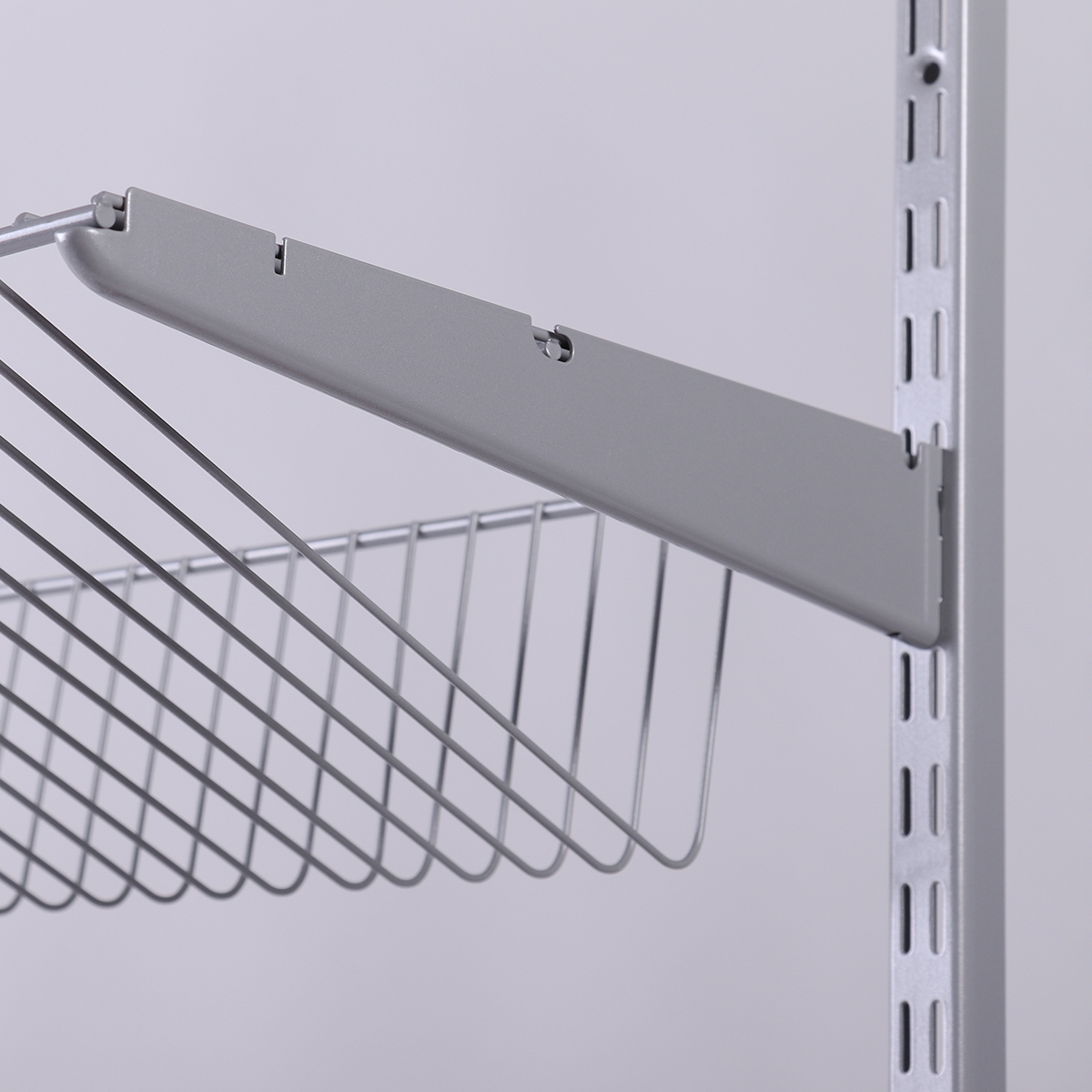 Сеточная полка для обуви , 603x306x80 мм, серый LJPS0549 Public Steel Россия  - Вид №7