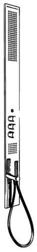 ZAZZERI Термостатическая душевая стойка из нержавеющей стали Obliqua sun-id-1443246 - Вид №2