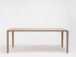 ONDARRETA Прямоугольный деревянный обеденный стол Silu