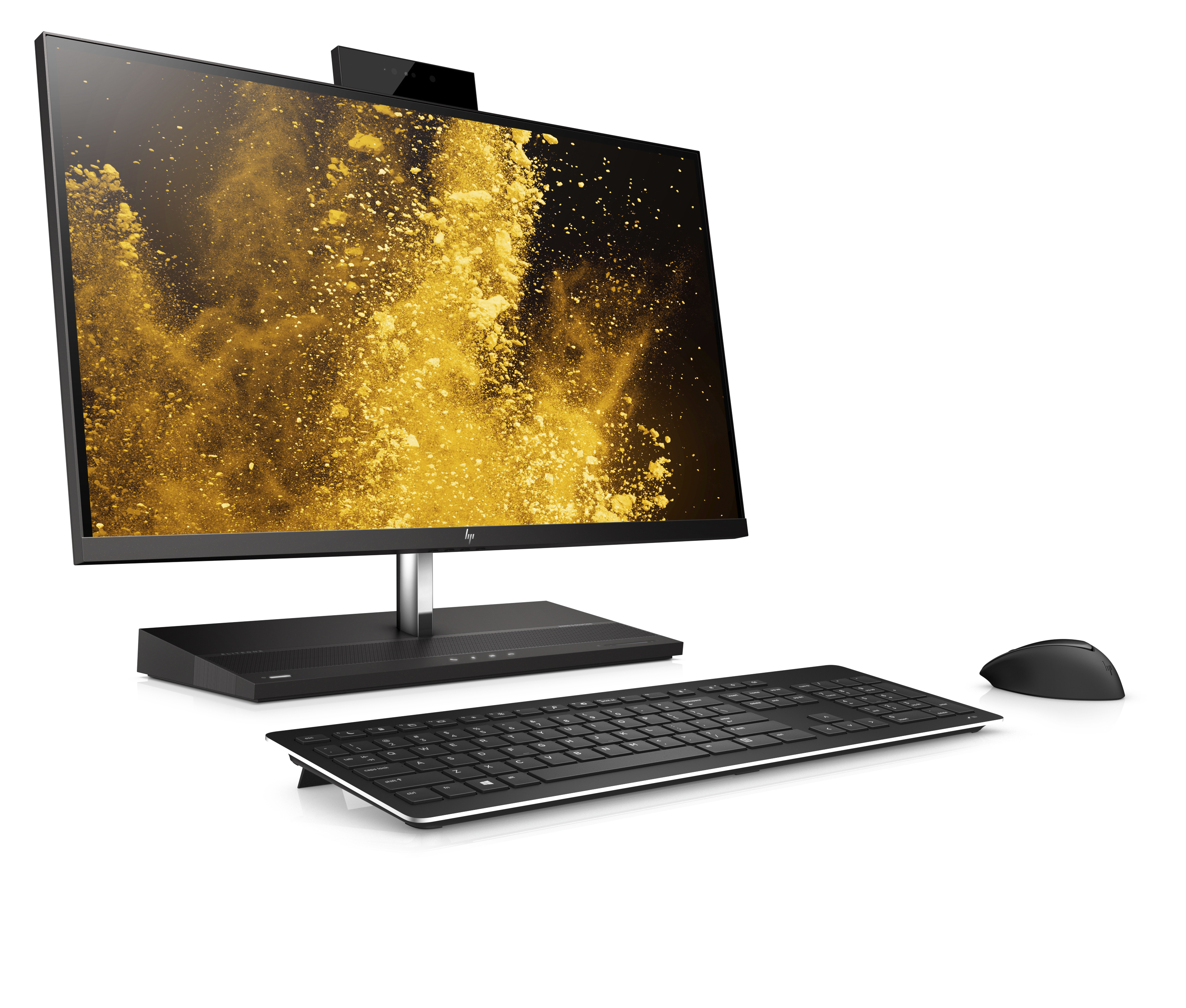 4PD67EA#ACB eliteone 1000 g2 aio nt 27" 27"(3840x2160 ips (матовый))/intel core i5 8500(3ghz)/8192mb/256ssdgb/bt/wifi/war 3y/w10pro + premium wrless kbd&mouse HP Santreyd  - Вид №2