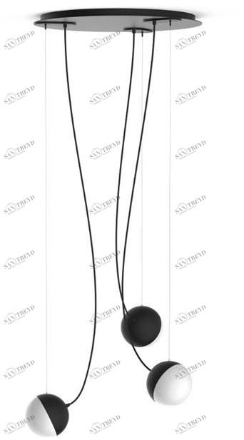 Milan Iluminacion Подвесной светодиодный светильник прямого света из стали Half sun-id-1414745