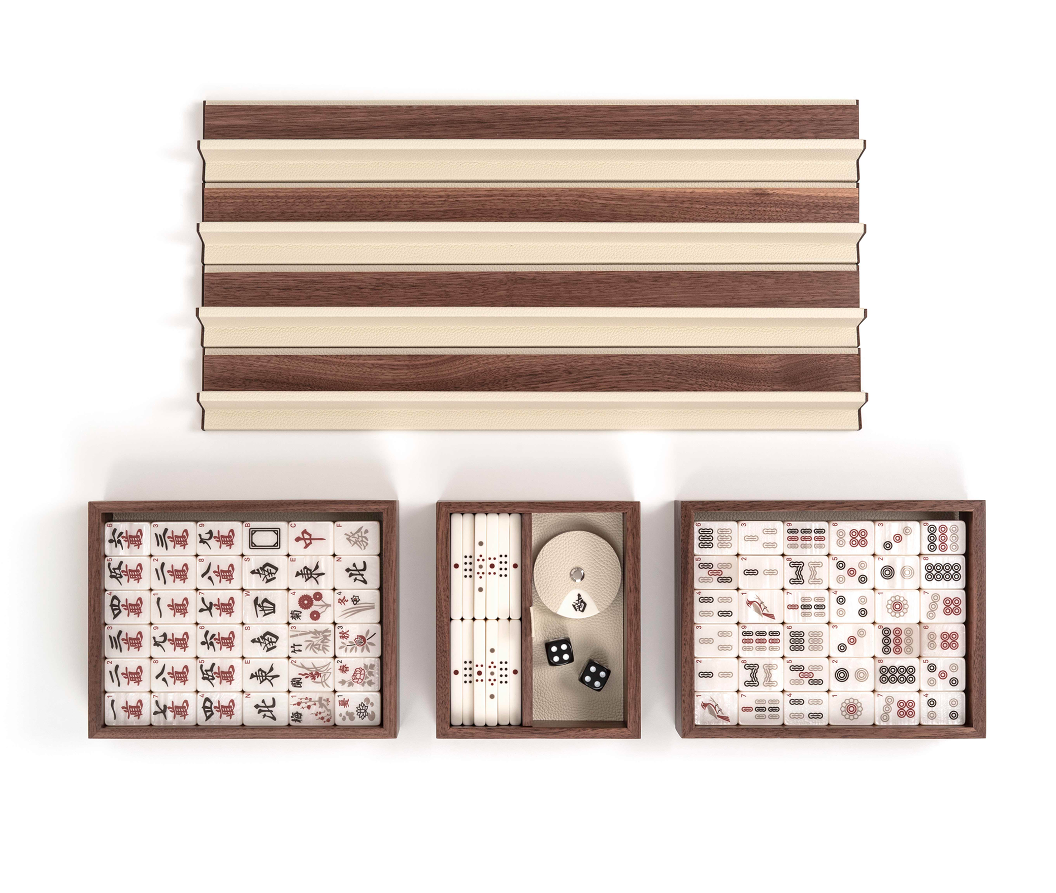 Маджонг - 22X34XH4 см / pebble-leather_hunter-green Pinetti 00.1017.040.017 - Вид №3