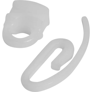 Глайдер с крючком и стопором для штор на металлический потолочный карниз цвет белый 20 шт.