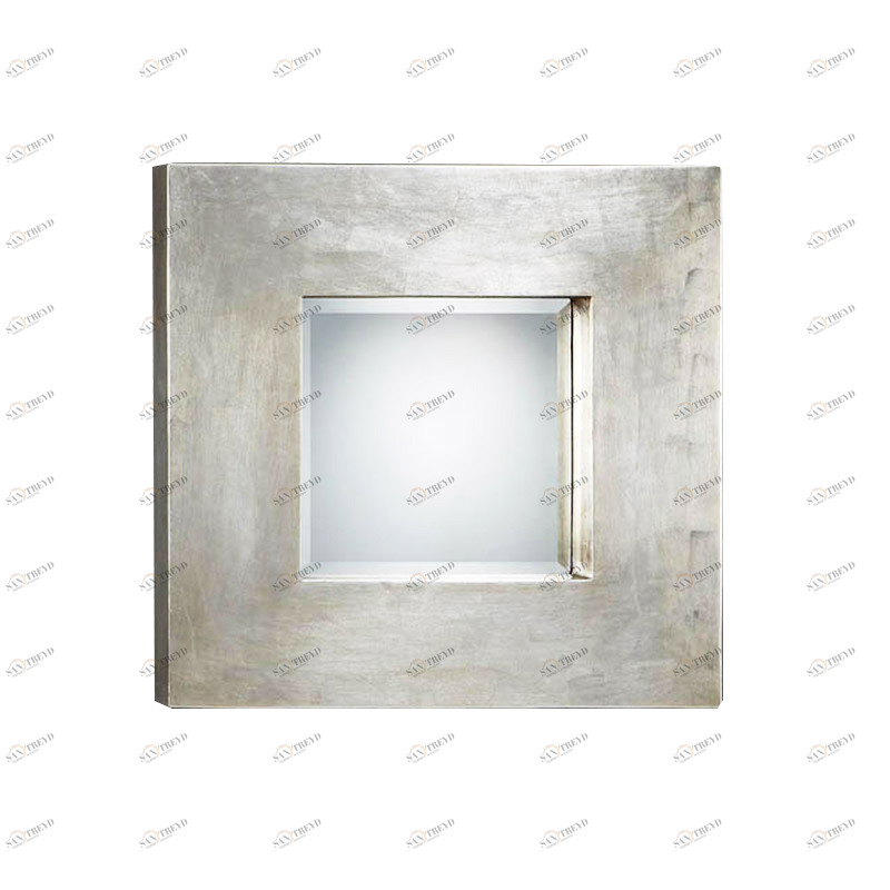 Зеркало квадратное в широкой раме 30-6910 от Schuller SCHULLER ДИЗАЙНЕРСКИЕ 247233 Серебро 