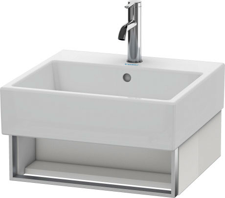 VA602404949 Тумбочка подвесная Vero Air #VA6024 484 x 431 мм Графит матовый, декор Duravit - Вид №2