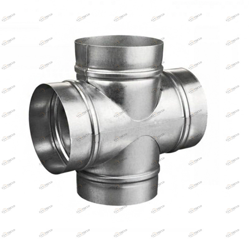 Крестовина круглая (оц. сталь) d100/100/100/100 Santreyd 00-0243-001