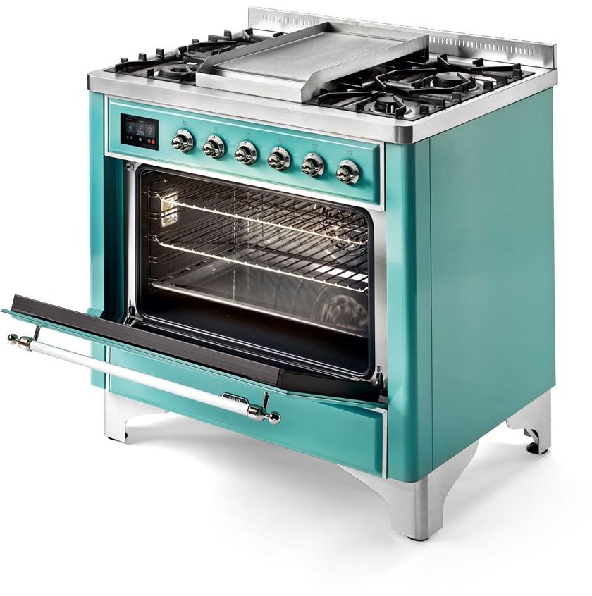 Ilve Отдельностоящая стальная кухня Majestic M09n Santreyd - Вид №4