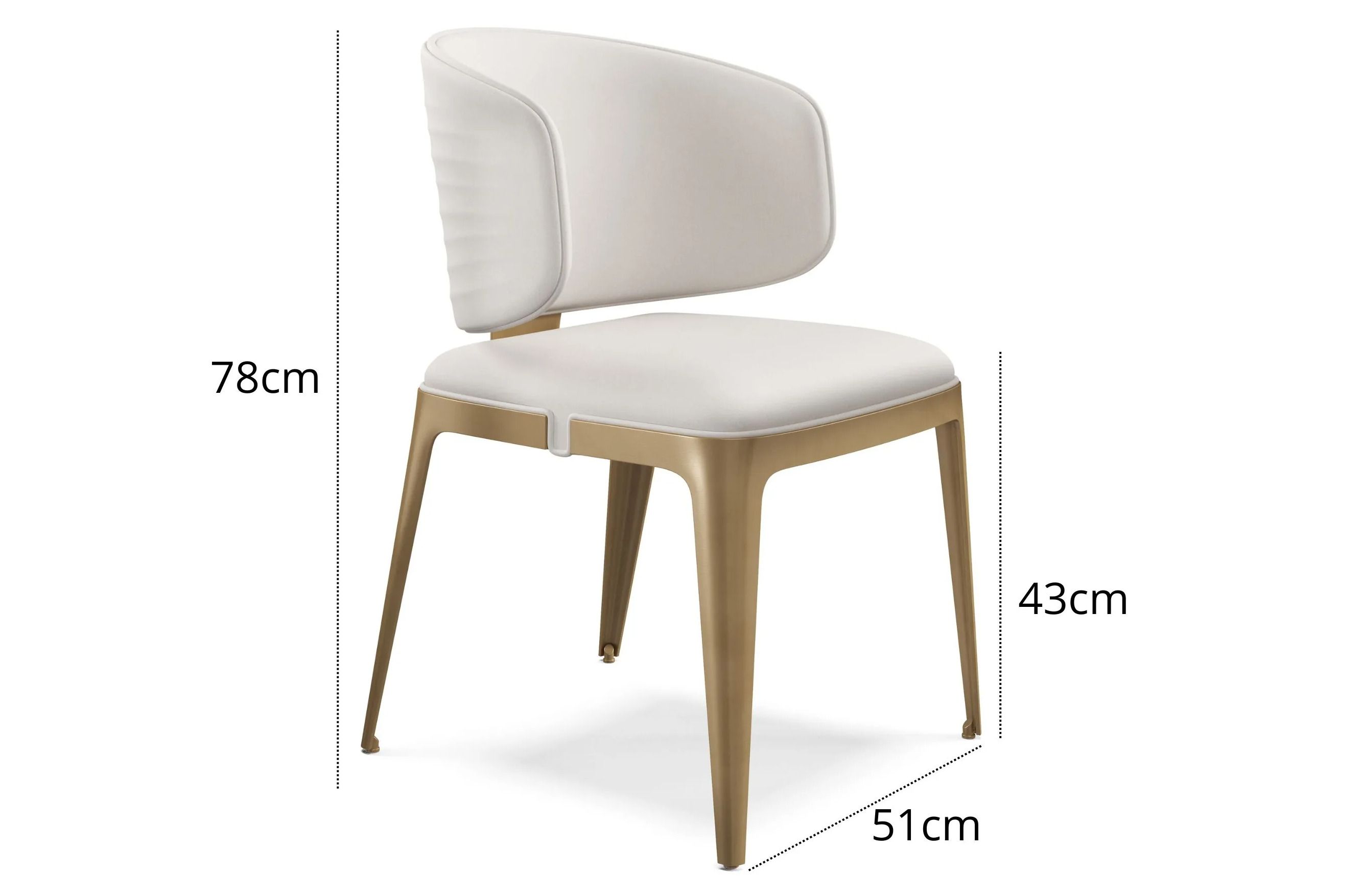 Стул из искусственной кожи GIULIA GRILLO LA CONTEMPORANEA ARCH-00048098 - Вид №7